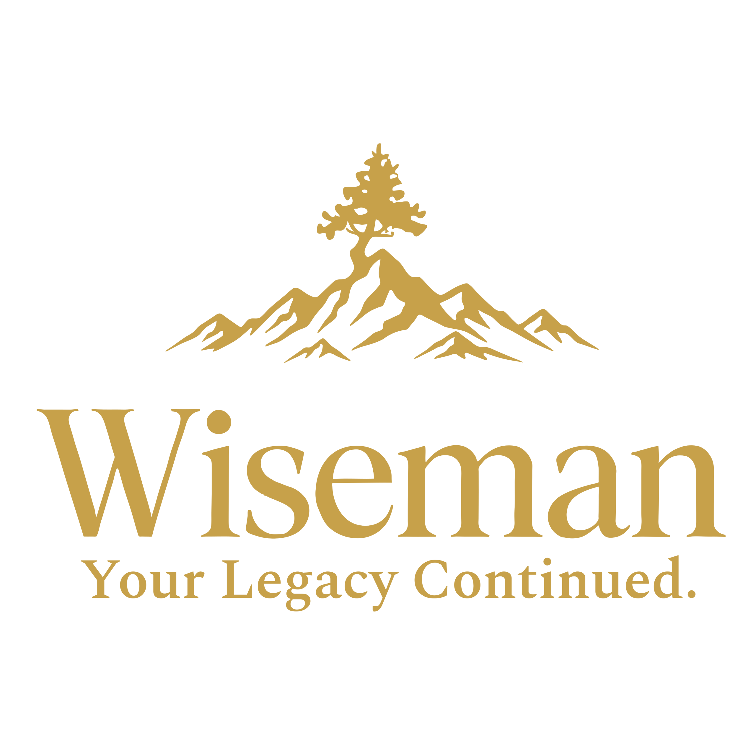 transparent logo gold